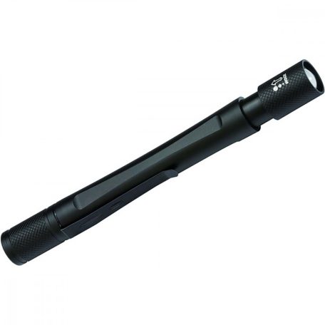 Zseblámpa LED LuxPremium / praktikus zseblámpa elemekkel és fényes CREE-LED-vel (100 lm, akár 5 óra égési idő, por- és fröccsenésálló IP54) fekete