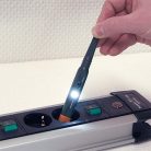 Elektronikus multiteszter MT6 S/2 / fázistesztelő LED kijelzővel (feszültségvizsgáló váltóáramú vezetékek helymeghatározására)