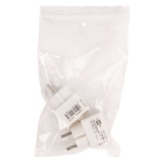   Több aljzat (aljzatadapter 2-szeres Euro aljzat fokozott érintésvédelemmel) fehér