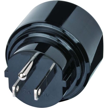 Utazó Adapter Europe-to-USA Földelt
