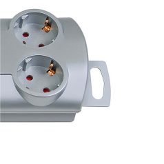   Extension socket Primera-Line 10-Aljzat 2.00 m Bronz - Védőérintkező TYPE F