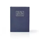 Kulcsszéf | Könyvszéf | Billentyűzár | Benti | Nagy | A belső térfogat: 2.8 l | 2 Kulccsal | Ezüst / Kék