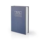 Kulcsszéf | Könyvszéf | Billentyűzár | Benti | Közepes | A belső térfogat: 1.6 l | 2 Kulccsal | Ezüst / Kék