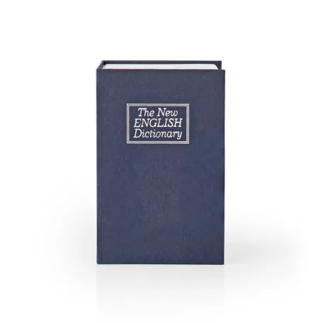 Kulcsszéf | Könyvszéf | Billentyűzár | Benti | Kicsi | A belső térfogat: 0.86 l | 2 Kulccsal | Ezüst / Kék