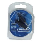 Audió Csatlakozó Készlet 3.5 mm Fekete