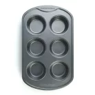 Baker’s Secret Classic Line 6 darabos muffin sütőforma - 31,3 x 18,6 x 3,6 cm