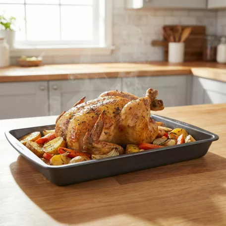 Baker's Secret Essential Line sütőtepsi - "M" - 42 x 28,5 x 5,1 cm