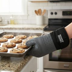  Baker's Secret konyhai sütőkesztyű - szilikon - 38,5 cm - szürke