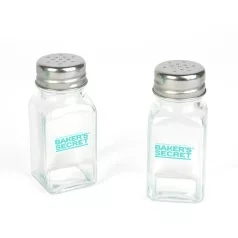   Baker's Secret só- és borsszóró szett - üveg - 9,2 cm - 2 db / szett