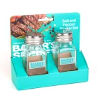 Baker's Secret só- és borsszóró szett - üveg - 9,2 cm - 2 db / szett