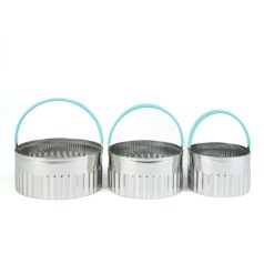   Baker's Secret sütikiszúró készlet - rozsdamentes acél - 3 db / szett