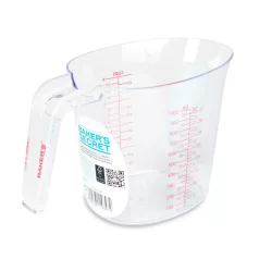   Baker's Secret mérőpohár - 1000 ml - műanyag - átlátszó