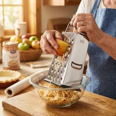   Baker's Secret konyhai reszelő - rozsdamentes acél - 15,3 cm