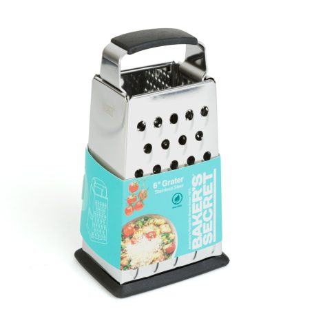 Baker's Secret konyhai reszelő - rozsdamentes acél - 15,3 cm
