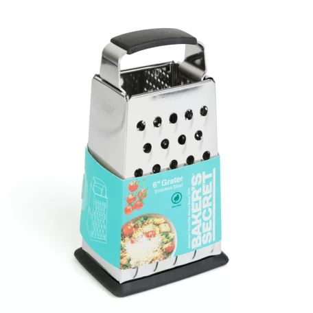 Baker's Secret konyhai reszelő - rozsdamentes acél - 15,3 cm