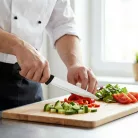 Baker's Secret szeletelőkés - 8" rozsdamentes acél