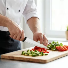   Baker's Secret szeletelőkés - 8" rozsdamentes acél