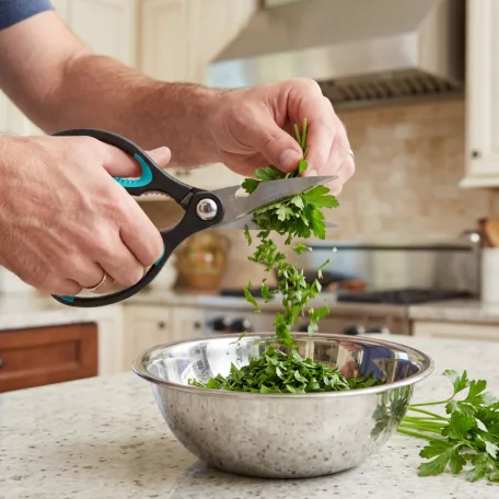 Baker's Secret konyhai olló - rozsdamentes acél - 22 cm