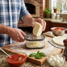   Baker's Secret konyhai reszelő - 13,7 × 13,7 × 6,4 cm