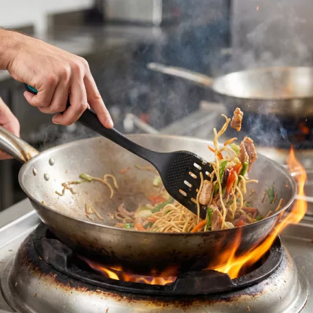 Baker's Secret konyhai lyukacsos lapát - nylon - 32,5 x 8,2 x 3,5 cm