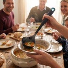   Baker's Secret konyhai merőkanál - nylon - 32,3 x 9,5 x 7,5 cm