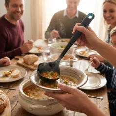   Baker's Secret konyhai merőkanál - nylon - 32,3 x 9,5 x 7,5 cm