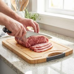 Baker's Secret vágódeszka - bambusz - 38 cm