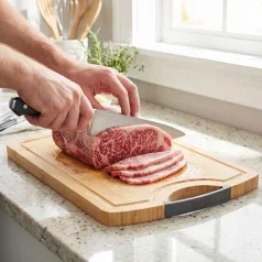 Baker's Secret vágódeszka - bambusz - 38 cm