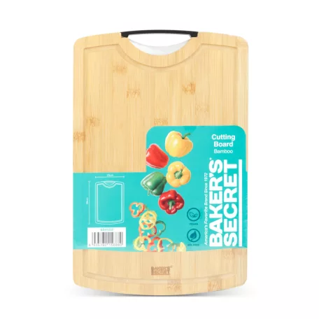 Baker's Secret vágódeszka - bambusz - 38 cm