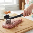 Baker's Secret húsklopfoló - műanyag, cink - 24,5 cm