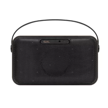 SAL BT4000 vezeték nélküli hangszóró, 2 x 8 W, Bass-reflex, AUX, beépített mikrofon, Soft Touch gombok,~18 h üzemidő, tartozék USB-C kábel