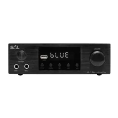   SAL BTA 250 sztereó multimédia erősítő, 2x50 Wmax / 4-8 Ohm, BT, FM rádió, USB, AUX