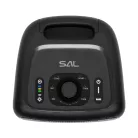 SAL BTCUBE hordozható Boombox, vezeték nélküli hangszóró, 70 watt, 3 hangszóró, Bluetooth TWS, IPX4, beépített akkumulátor