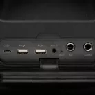 SAL BTCUBE hordozható Boombox, vezeték nélküli hangszóró, 70 watt, 3 hangszóró, Bluetooth TWS, IPX4, beépített akkumulátor