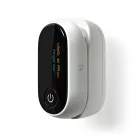 SmartLife Pulzoksziméter | Bluetooth | OLED Kijelző | Auditív riasztás / Mozgásgátló interferencia / Nagy pontosságú érzékelő / Oxigéntelítettség (SpO2) / Perfúziós index / Pulzusszám | Fehér