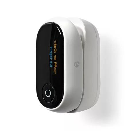 SmartLife Pulzoksziméter | Bluetooth | OLED Kijelző | Auditív riasztás / Mozgásgátló interferencia / Nagy pontosságú érzékelő / Oxigéntelítettség (SpO2) / Perfúziós index / Pulzusszám | Fehér