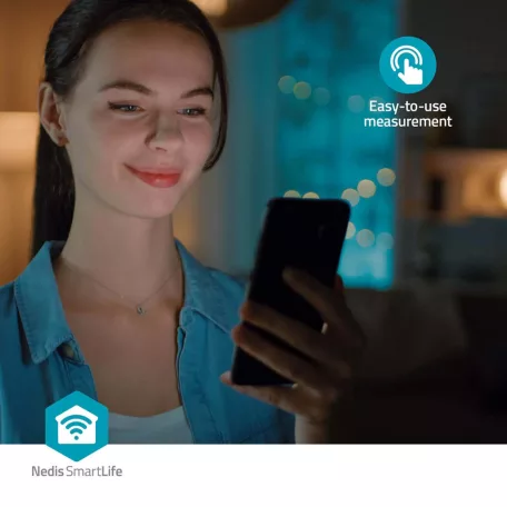 SmartLife Pulzoksziméter | Bluetooth | OLED Kijelző | Auditív riasztás / Mozgásgátló interferencia / Nagy pontosságú érzékelő / Oxigéntelítettség (SpO2) / Perfúziós index / Pulzusszám | Fehér