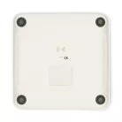 SmartLife Egészségügyi mérlegek | Bluetooth® | BMI / BMR / Csontok / Izom / Súly / Víz / Zsír | 12 | Max. terhelés: 180 kg | Android™ / IOS | ABS / Üveg | Fehér