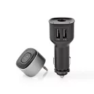 Bluetooth® Multi adapter | Csatlakozó kimenet: 1x 3.5 mm | SBC | 7 óra | Beépített mikrofon | Hangerő szabályozás | Automatikus áramtalanító funkció | Fekete / Szürke