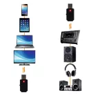 SAL BTRC 30 vezeték nélküli BT adapter, adó és vevő, AUX I/O