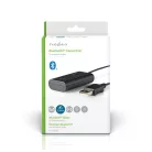 Bluetooth® adó | Csatlakozó bemenet: 1x AUX / 1x USB | SBC | Egy Eszközig | Fekete