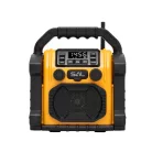 SAL BTWORKPRO munka- és szabadidő hangszóró, multimédia lejátszó, Bluetooth, LED lámpa, power bank, IP55, ütésálló