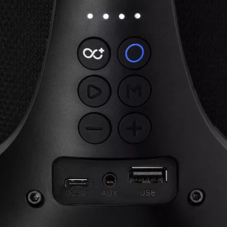 SAL BoomBox 2 BT 5000 Hordozható Party hangfal Multimédia Playes bluetooth hangszóró HI-FI MP3 FM rádió • nagyteljesítményű, stereo erősítő • erőteljes, térhatású hangzás 2x25w