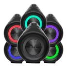 SAL BT 5000 hordozható bluetooth kihangosító, 2 x 25 W, sztereó boombox, FM rádió, USB, beépített mikrofon, RGB LED, ~30 óra üzemidő