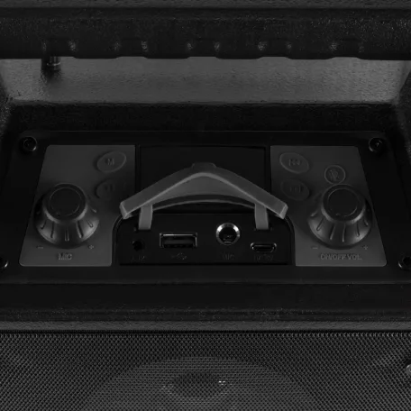 Somogyi BT WORK Bluetooth hangszóró fekete-sárga Munkás rádió és multimédia hangdoboz