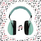 Earmuffs for kids Green