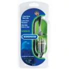 Kompozit Videó Kábel 3.5 mm-es Dugasz - 3x RCA Dugó 2.00 m Kék