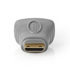 HDMI-adapter | HDMI Mini-csatlakozó - HDMI aljzat | Szürke