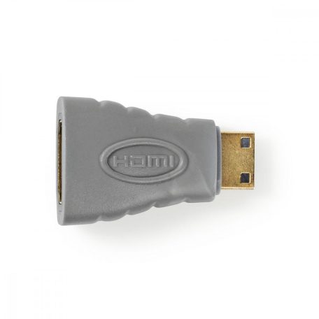 HDMI-adapter | HDMI Mini-csatlakozó - HDMI aljzat | Szürke