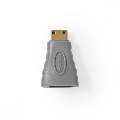HDMI-adapter | HDMI Mini-csatlakozó - HDMI aljzat | Szürke